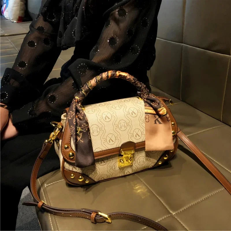 Elevate Your Style with the Hong Kong Brand Women's Handbag: The Must-Have Luxury Leather Crossbody for Summer!